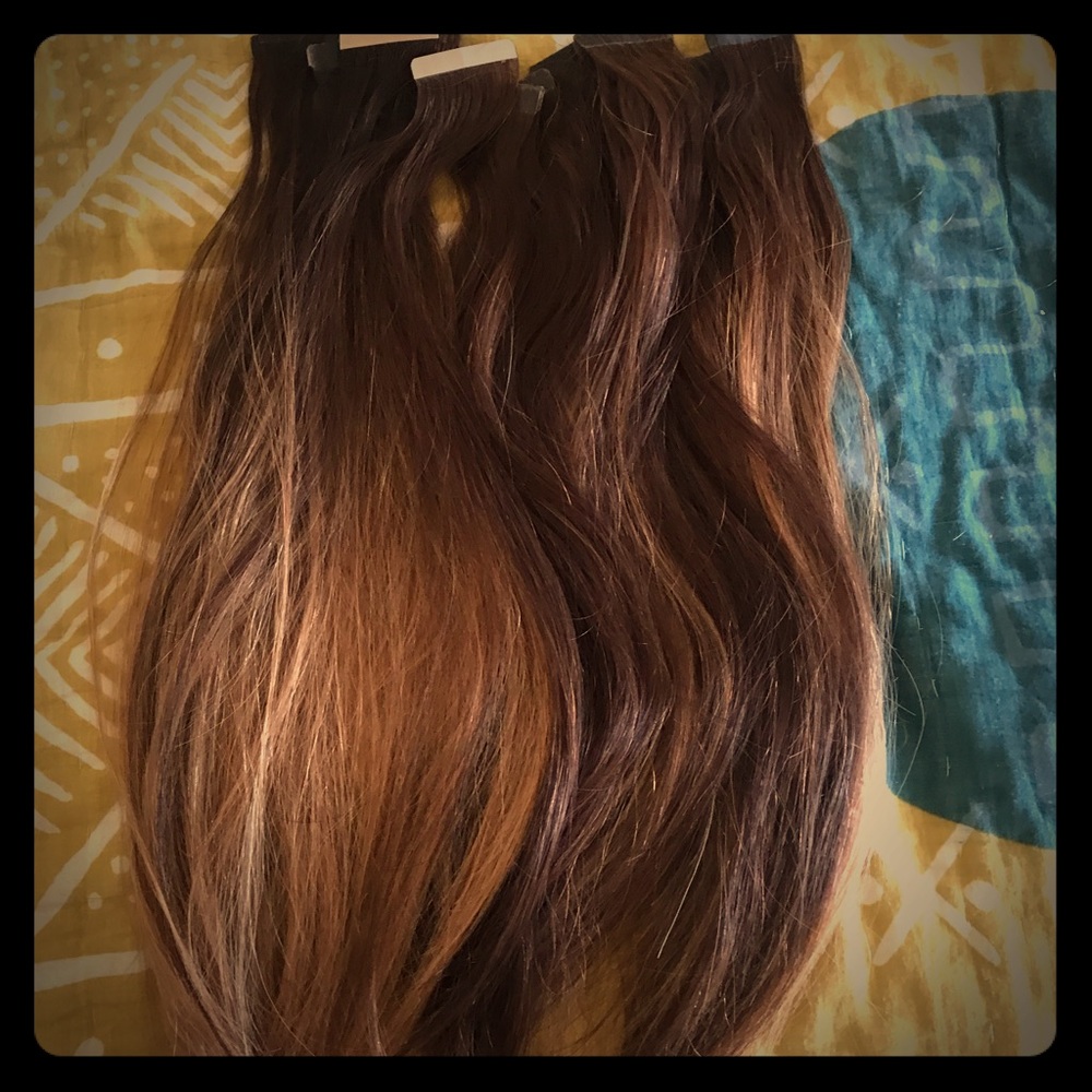 Hairtalk tape-in extensions-100% Remy Human Hair